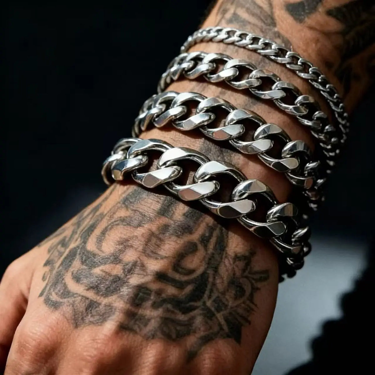 Men's Stainless Cuban Link Bracelet