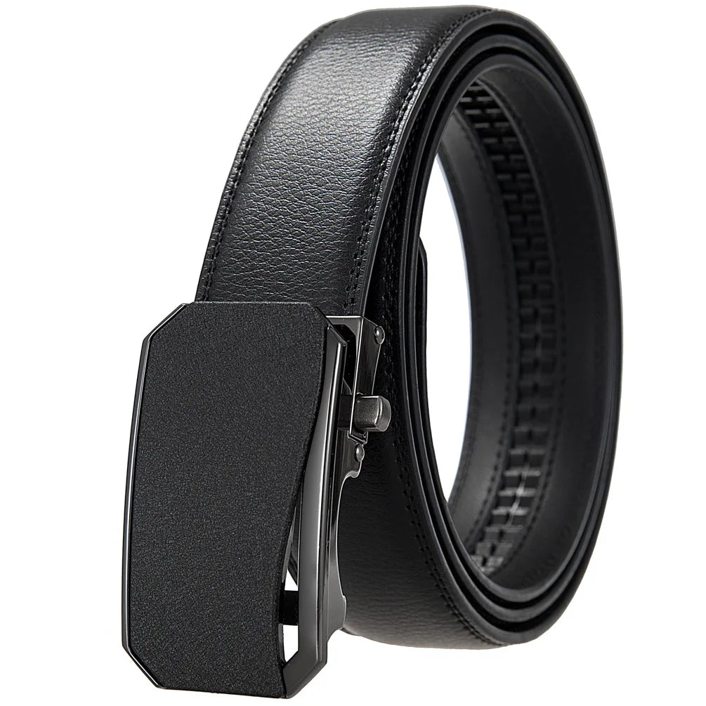Men's Black Ratchet Belt