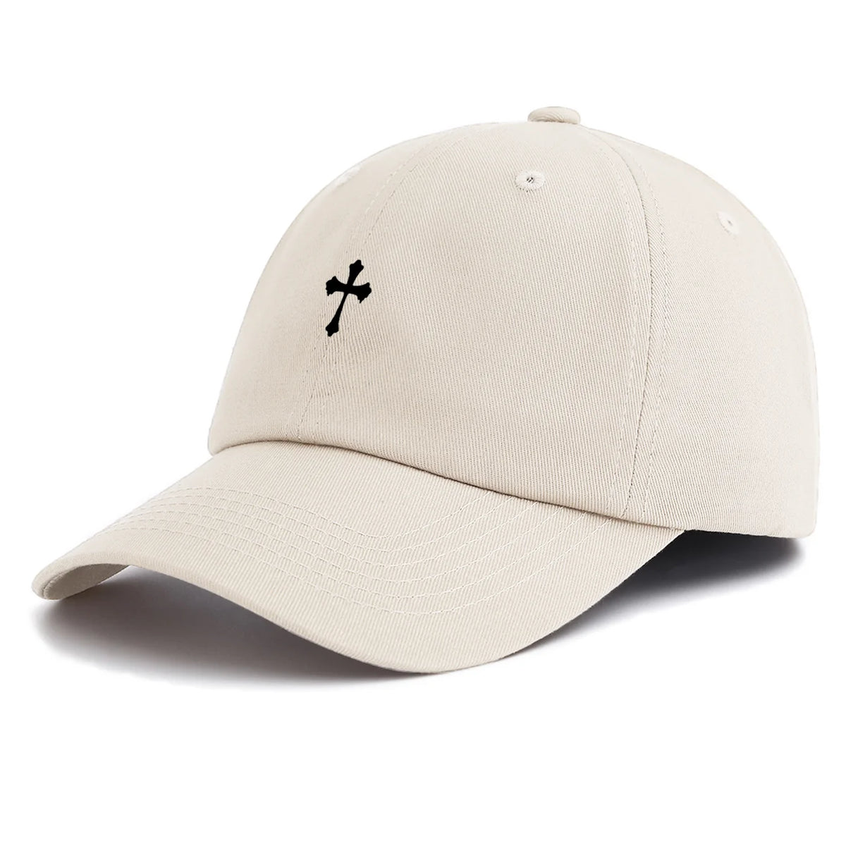 Cross Print Baseball Cap
