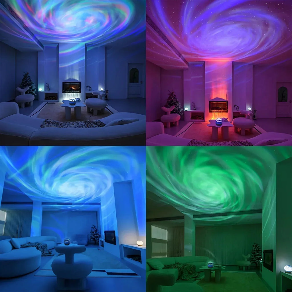 LED Galaxy Projector Light, USB Ambient Lamp