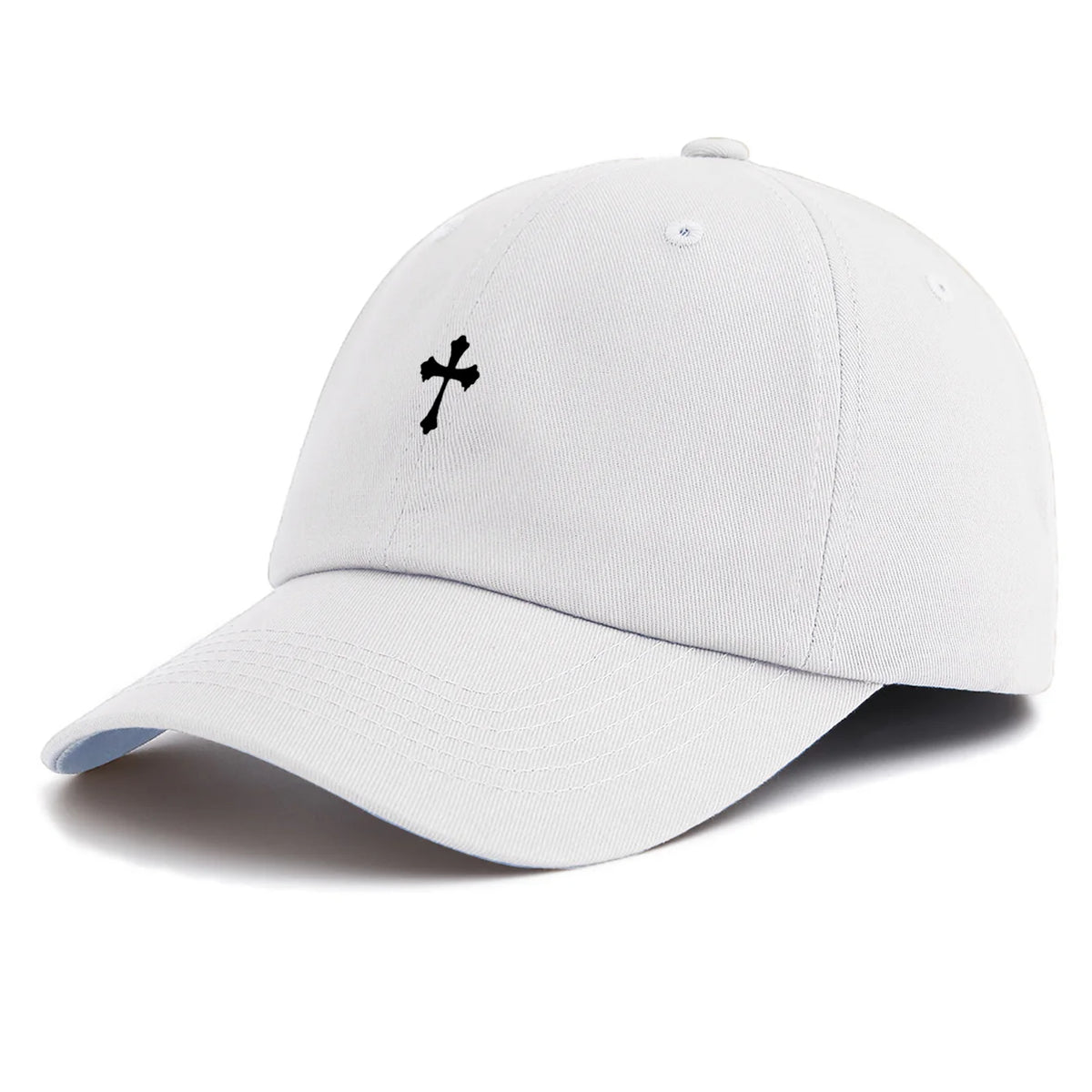Cross Print Baseball Cap
