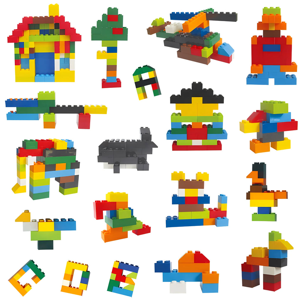 Creative Brick Set (300, 500 or 1000 Pieces)