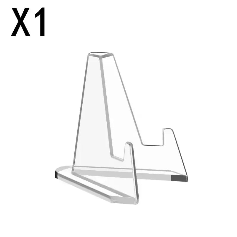 Clear Mini Display Easel Stand (Single or Multi-Pack)