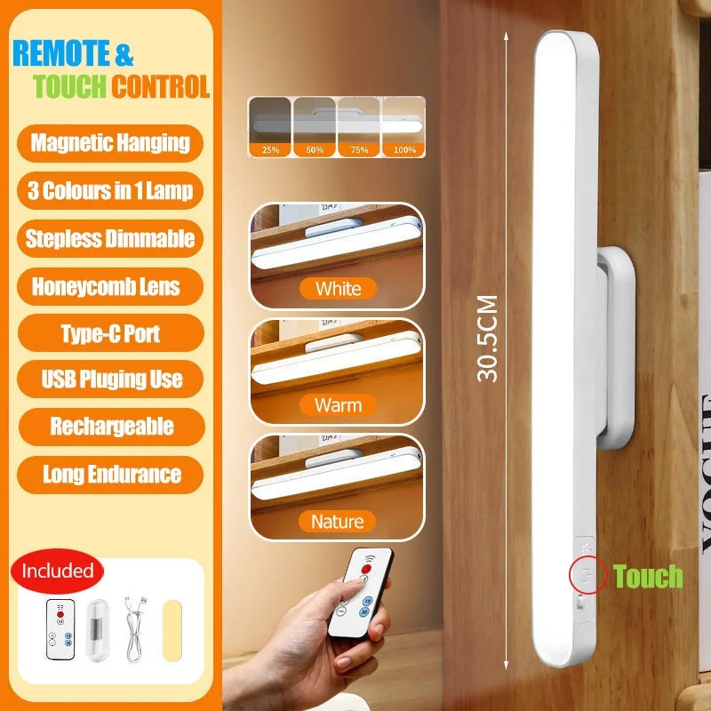 Magnetic LED Light Bar & Night Light