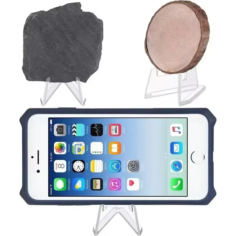 Clear Mini Display Easel Stand (Single or Multi-Pack)