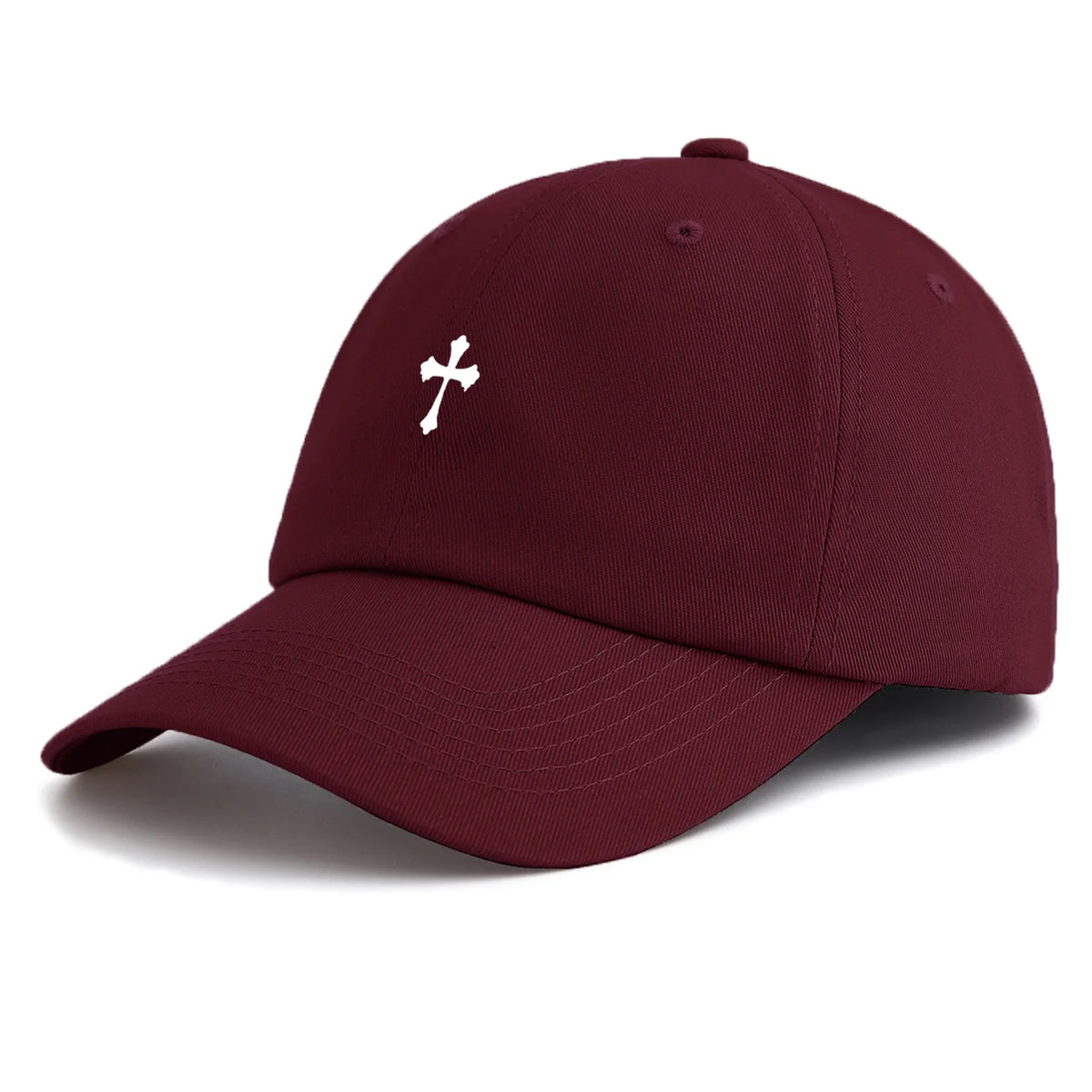 Cross Print Baseball Cap