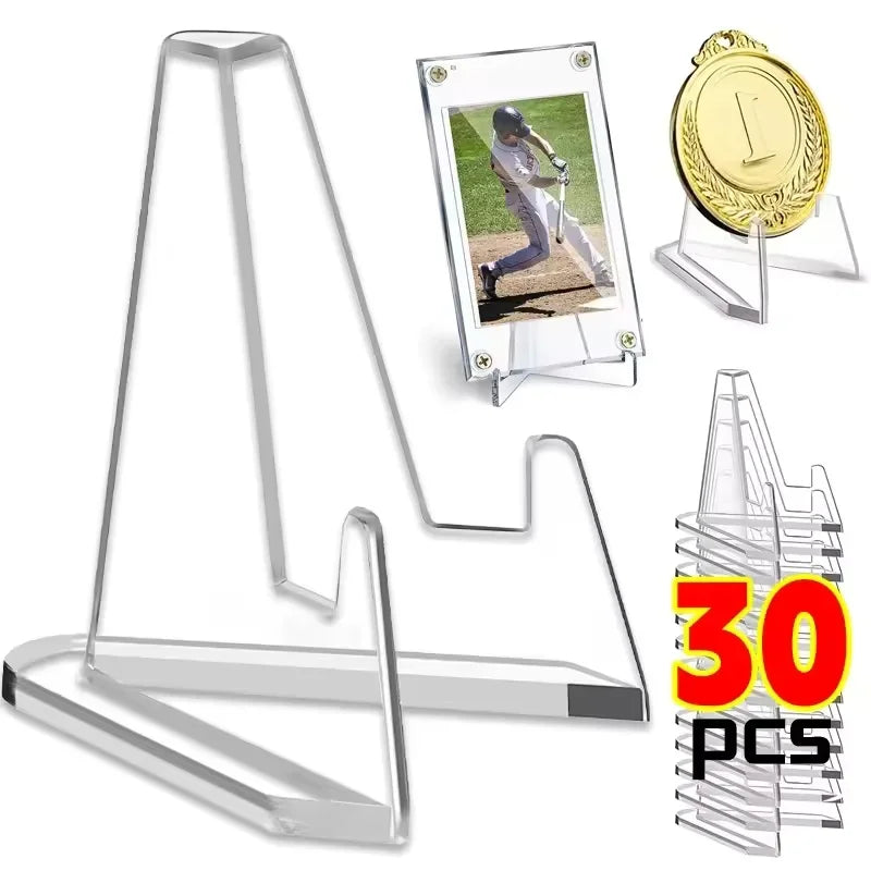 Clear Mini Display Easel Stand (Single or Multi-Pack)