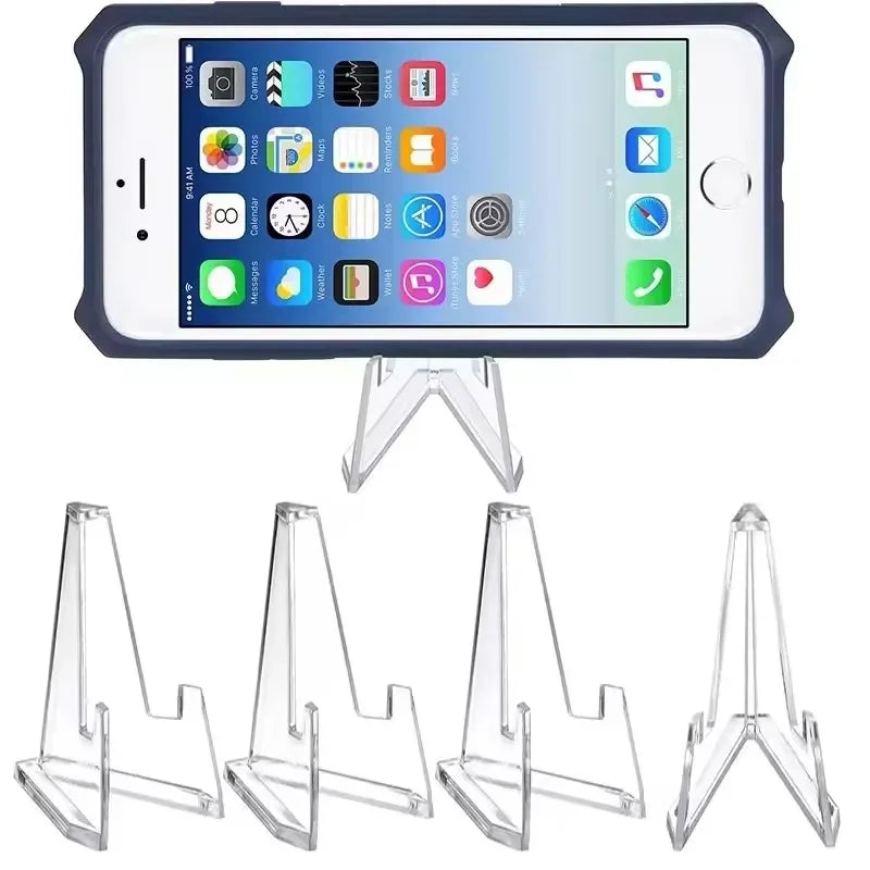Clear Mini Display Easel Stand (Single or Multi-Pack)