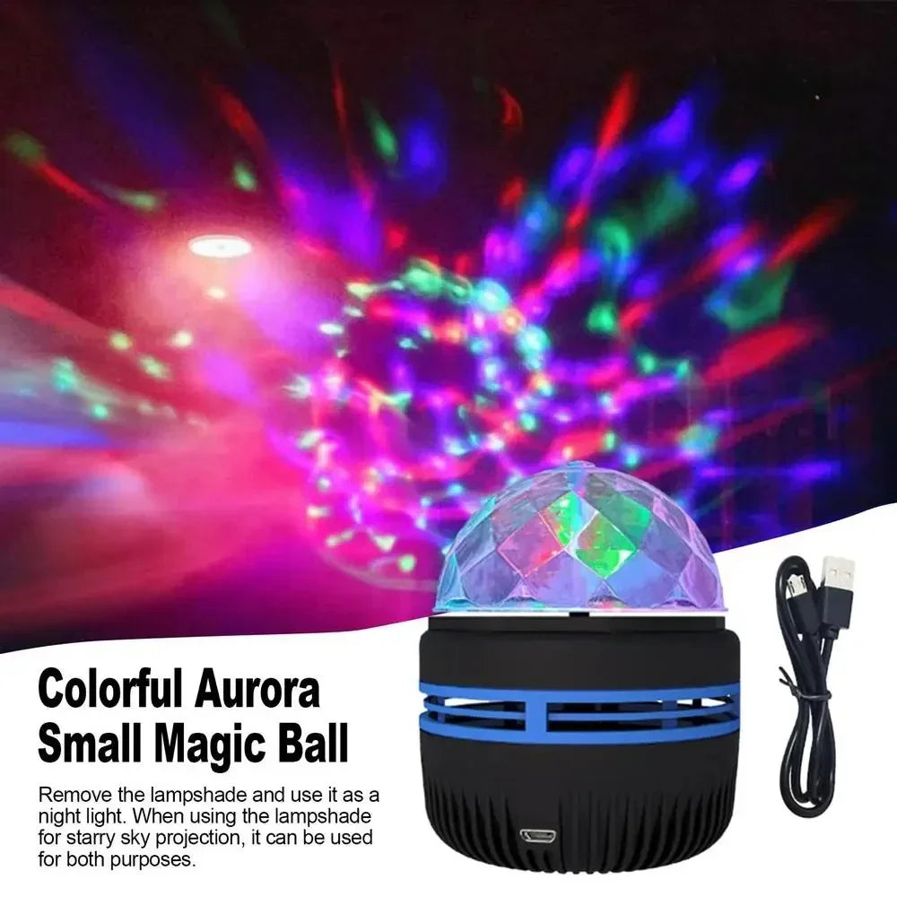 LED Galaxy Projector Light, USB Ambient Lamp