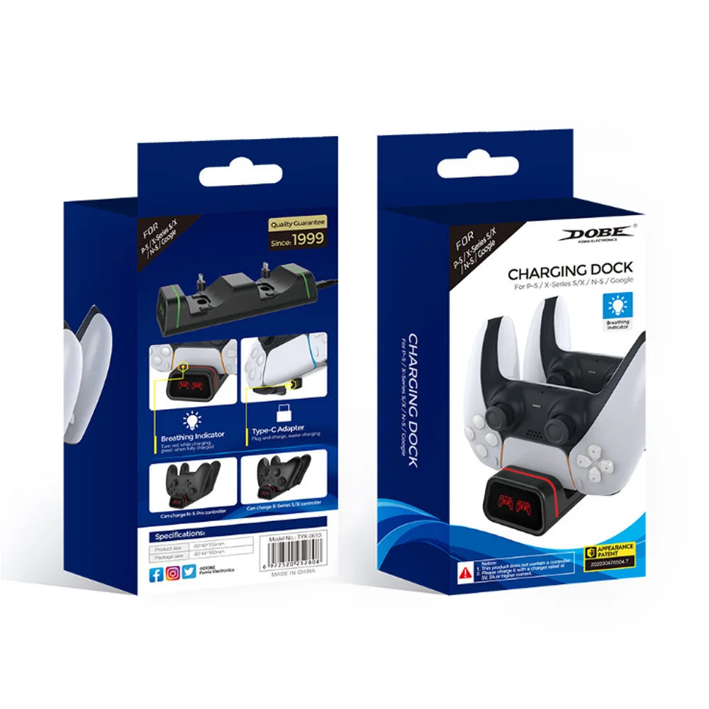 Dual Controller Charging Dock