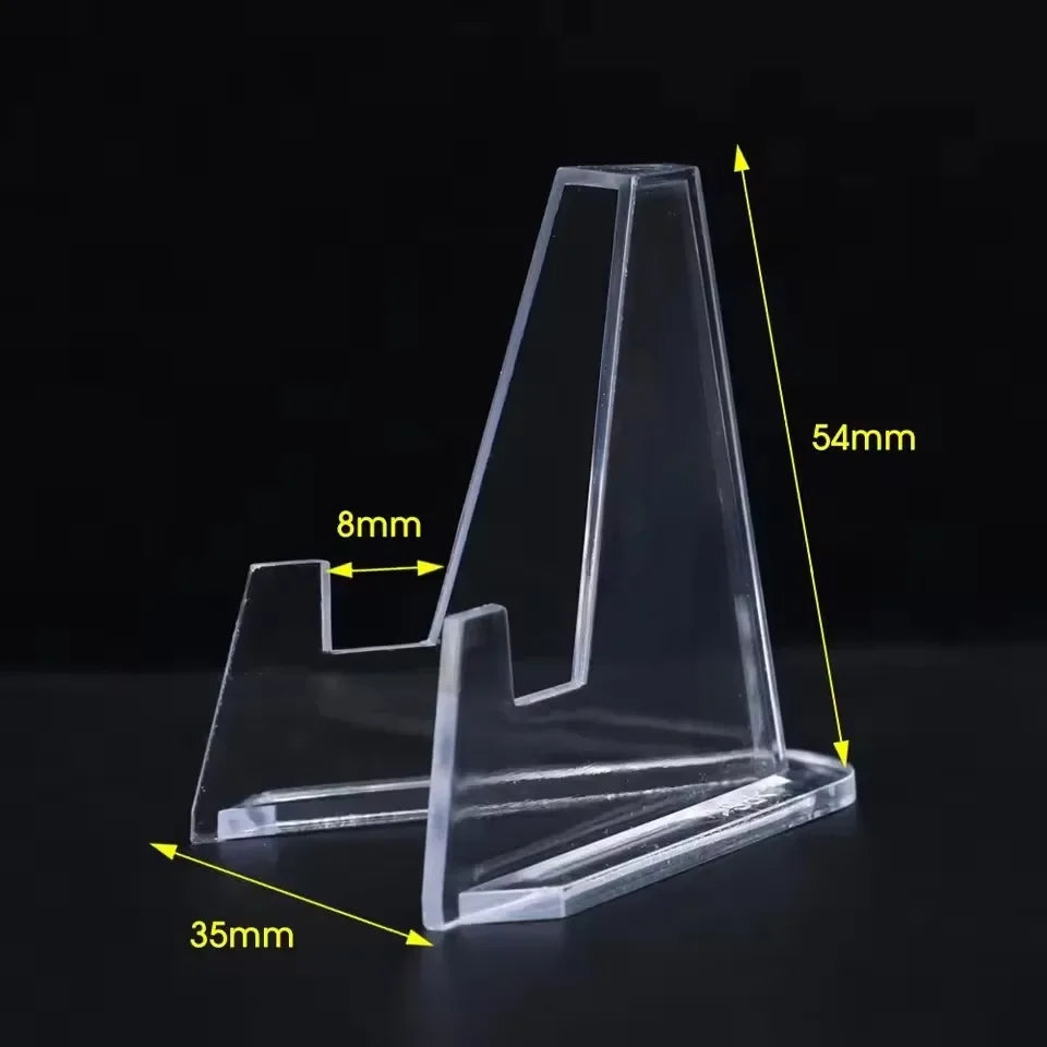 Clear Mini Display Easel Stand (Single or Multi-Pack)