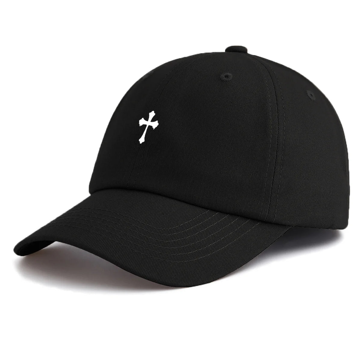 Cross Print Baseball Cap
