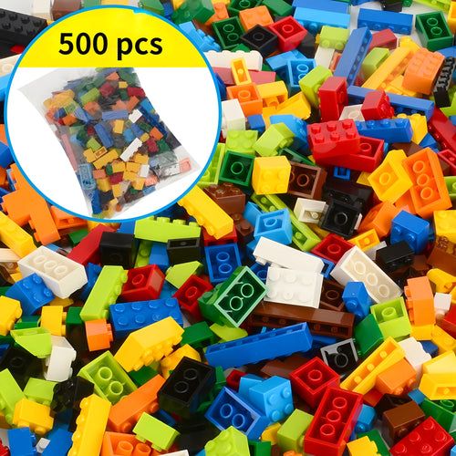 Creative Brick Set (300, 500 or 1000 Pieces)