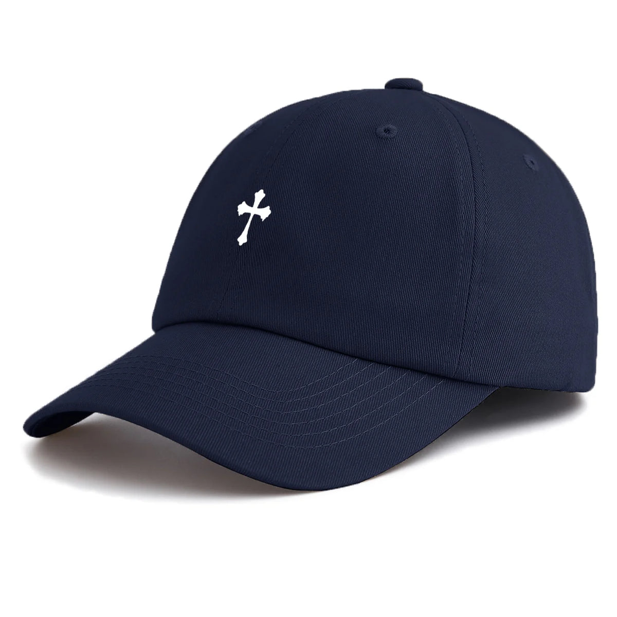 Cross Print Baseball Cap