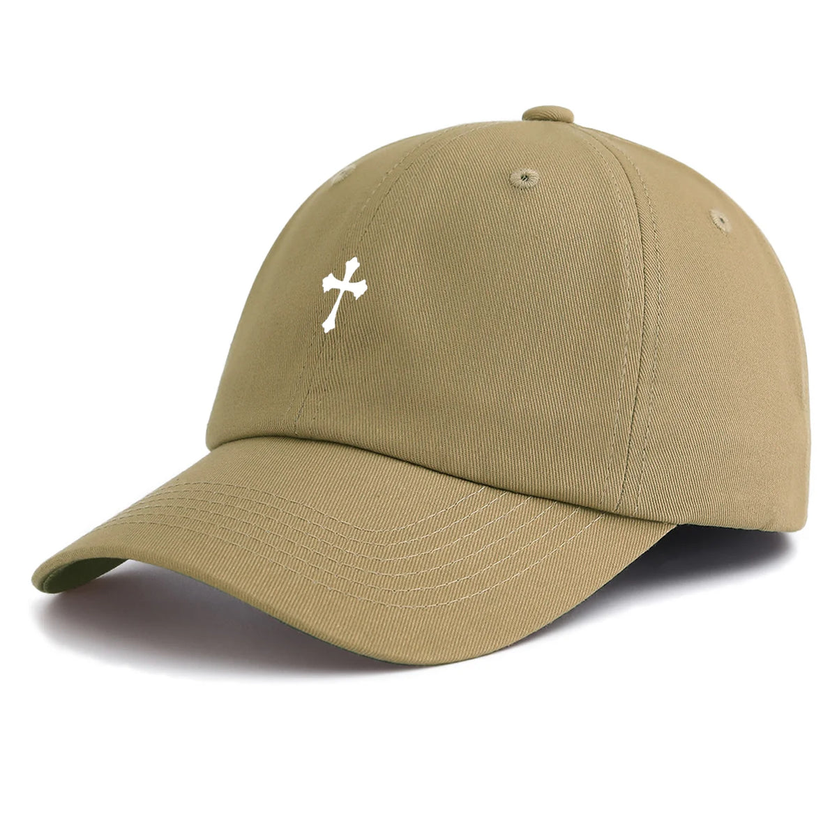 Cross Print Baseball Cap
