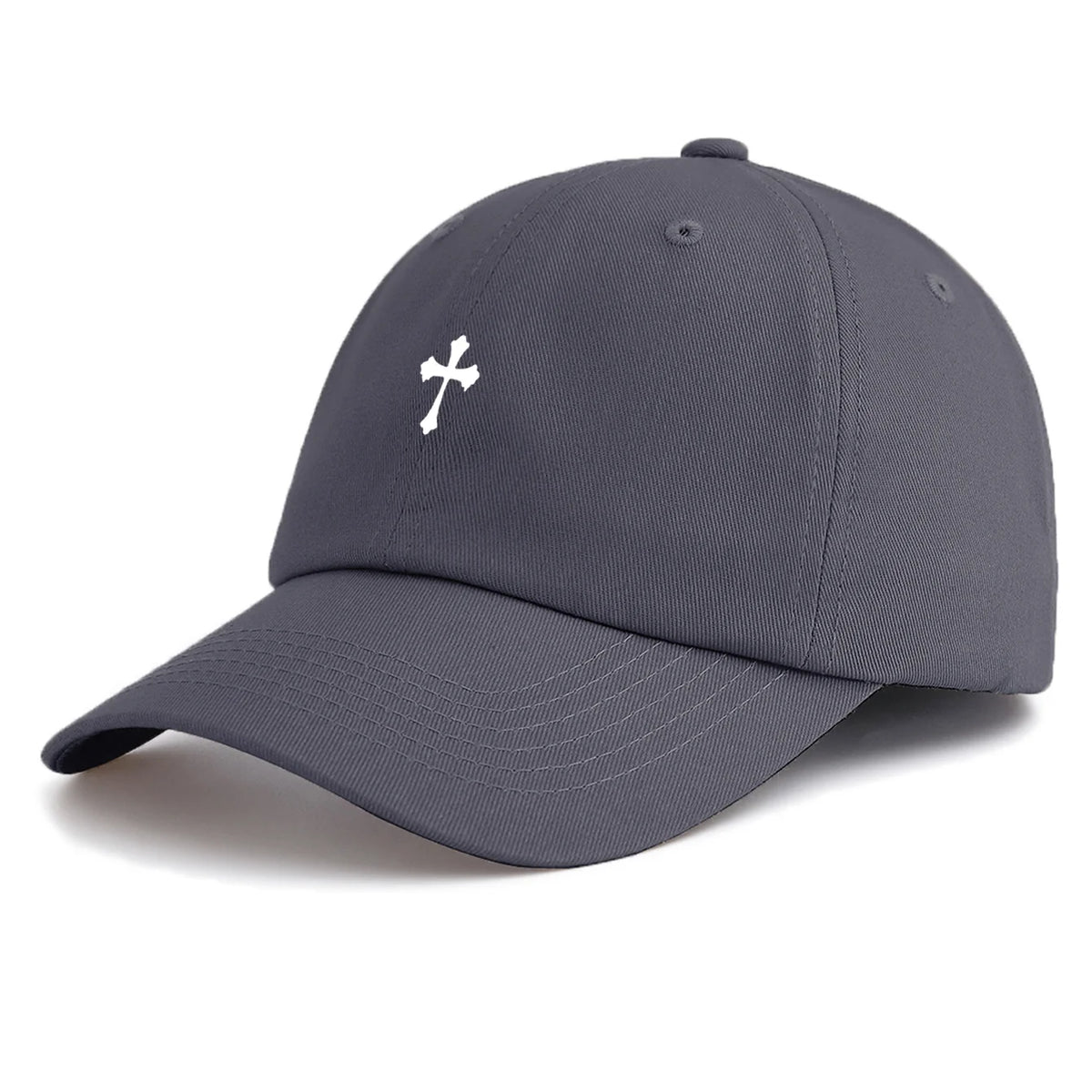 Cross Print Baseball Cap