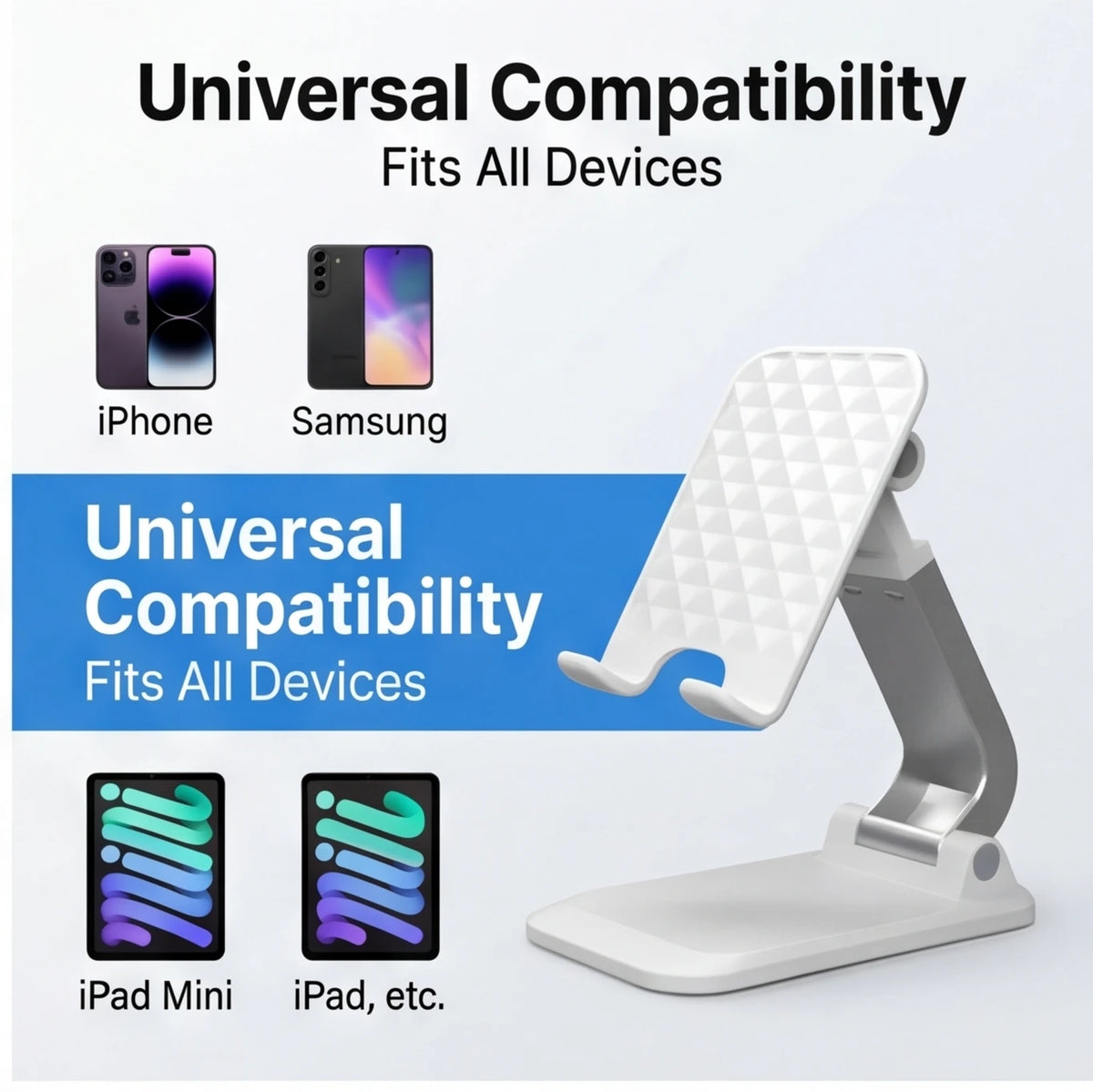 Adjustable Desk Phone Stand